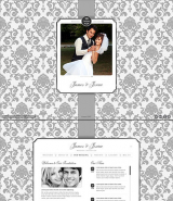Wedding Invitation web template