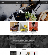 Wine Store OpenCart Template