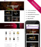 Winecafe - The Bar OpenCart Template