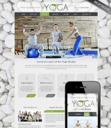 Yoga Club web template