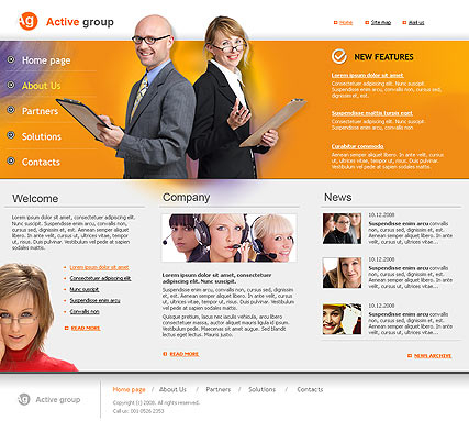 Active Group web template