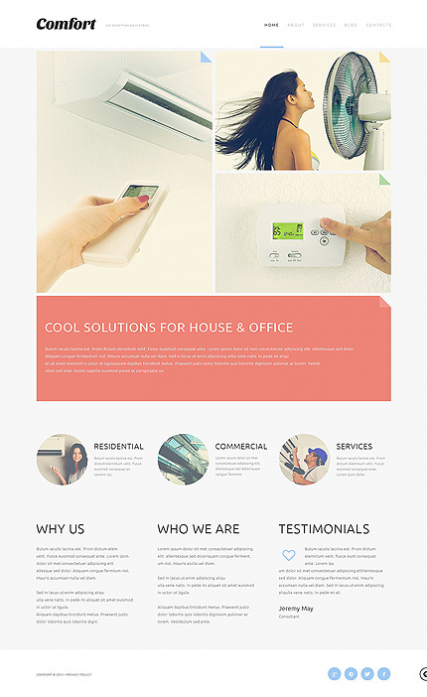 Air Conditioning Systems Joomla Template