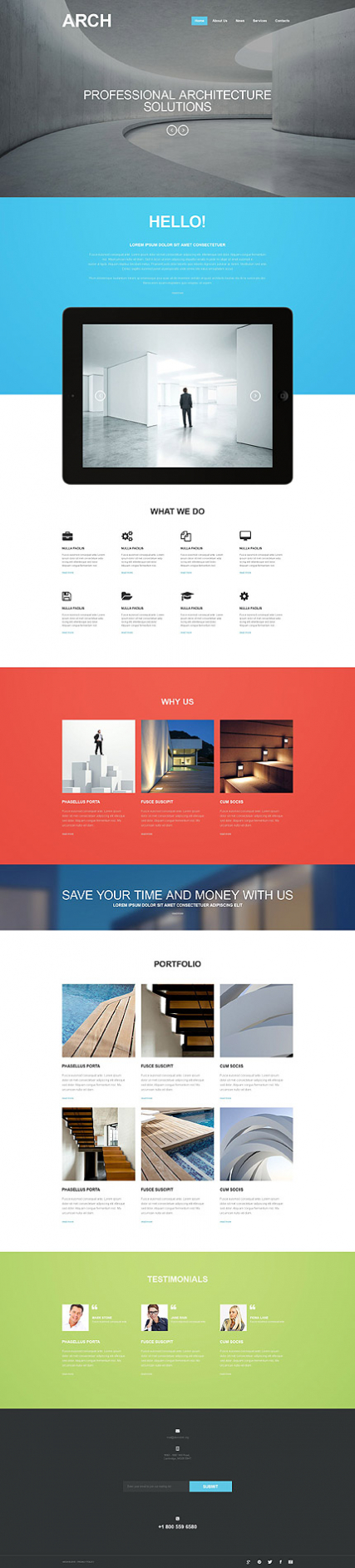 Architecture Muse Template