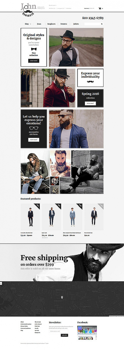 Fashion Store Responsive OpenCart Template