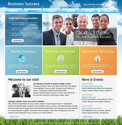 Green Business web template
