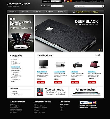 Hardware Store 2.3ver web template