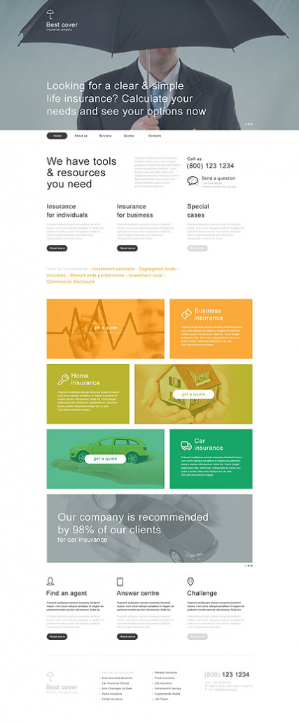 Insurance Muse Template