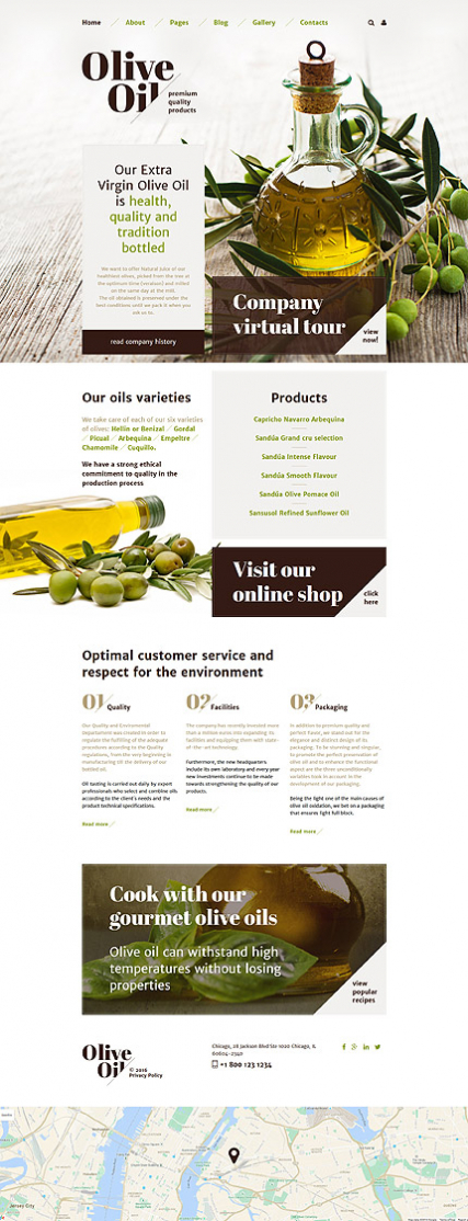 Olive Oil Joomla Template