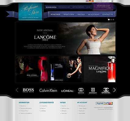 Parfume Store v2.3 web template