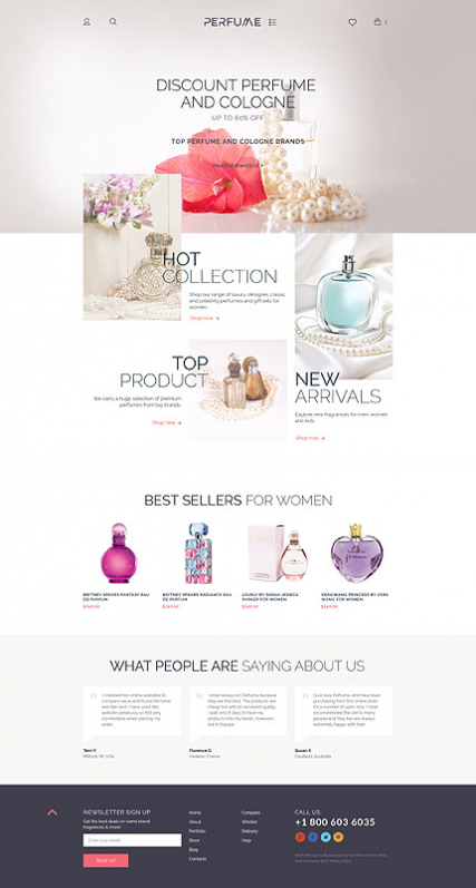 Perfume Shop WooCommerce Theme