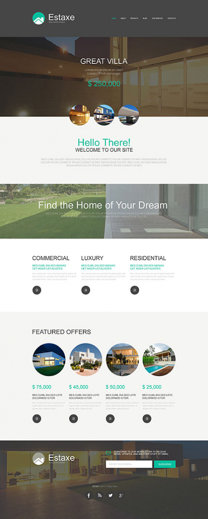 Real Estate Agency Muse Template