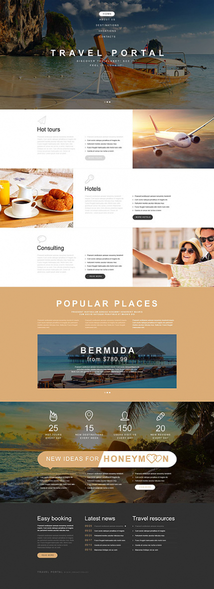 Travel Agency Muse Template