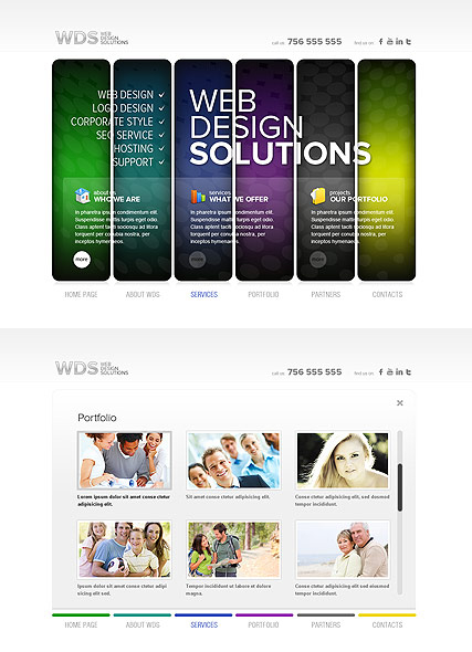Web Design web template