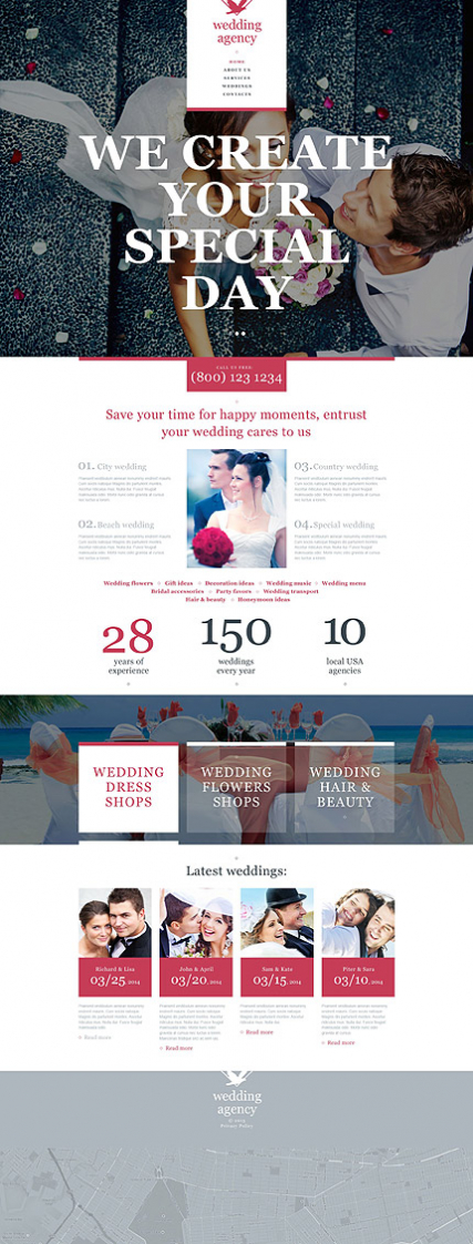 Wedding Muse Template